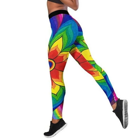 Moonker Leggings for Women Leggings for Women Butt Lift Printed Sports