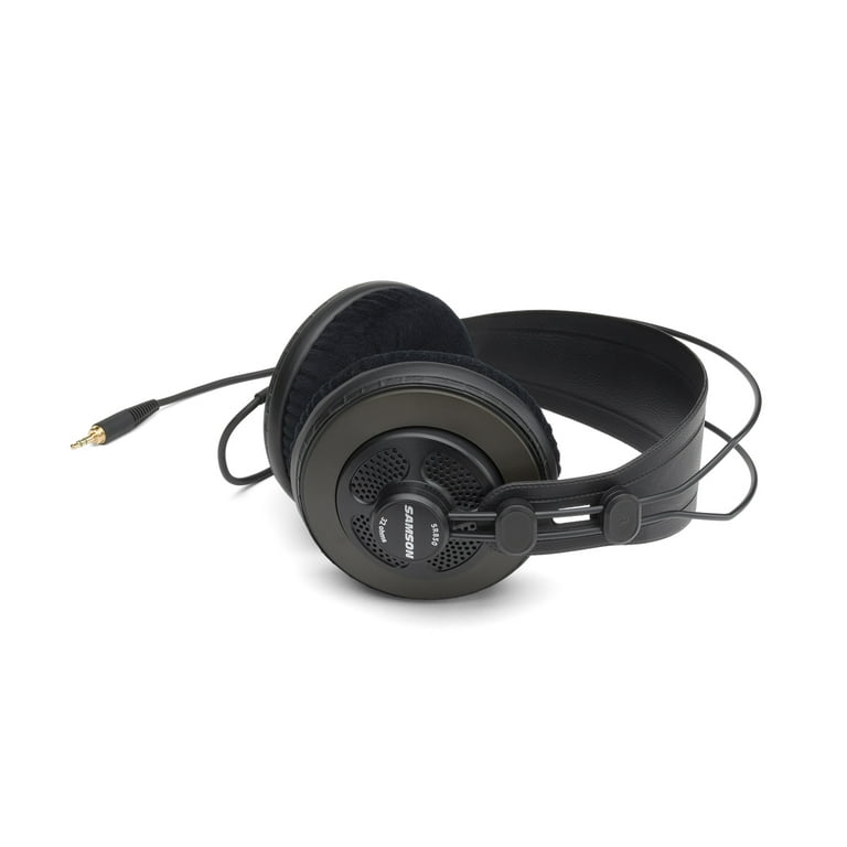 SAMSON QH4 4-Ch Stereo DJ Studio Monitoring Headphone Amplifier  Amp+Headphones
