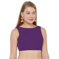 thumbnail image 2 of eloria Women's Blouse Tie Up And Backless Top Color: Purple | Size: 44, 2 of 6
