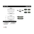 thumbnail image 2 of C-Tek Semi-Metallic Brake Pads With Shims, 2 of 4