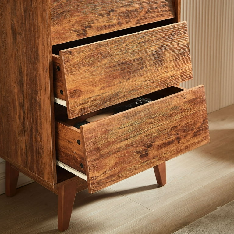 【送料無料】３点セット/ Vintage Style Dresser Amazon.com: COSIEST 3 Drawers Accent Dresser, Vintage Small