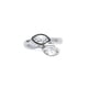 thumbnail image 1 of Anillo para Mujer con Cristal Fino Swarovski Navette–  Bañado en Rodio– Anillo Elegante y Brillante-Aretes de Mujer de Moda, Joyería para Mujer de Moda– Regalo especial Ortiz Espinosa Temporada, 1 of 2
