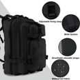 thumbnail image 7 of GASTROPOD 30L Military Black Tactical Backpack Rucksack Camping Hiking Bag Outdoor Travel, 7 of 7