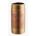 thumbnail image 3 of 1-1/4" x 2-1/2" Lead Free Seamless Red Brass Pipe Nipple, 140 PSI, Sch. 40, Domestic, 3 of 3