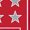 Red, variant on Ohio Shield Crewneck Sweatshirt Football Fan Game Day Tailgate Midwest Underdog