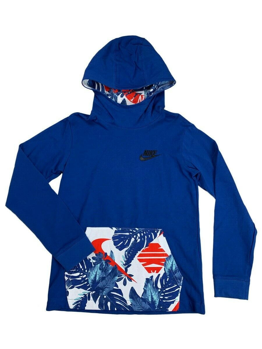 nike floral pullover