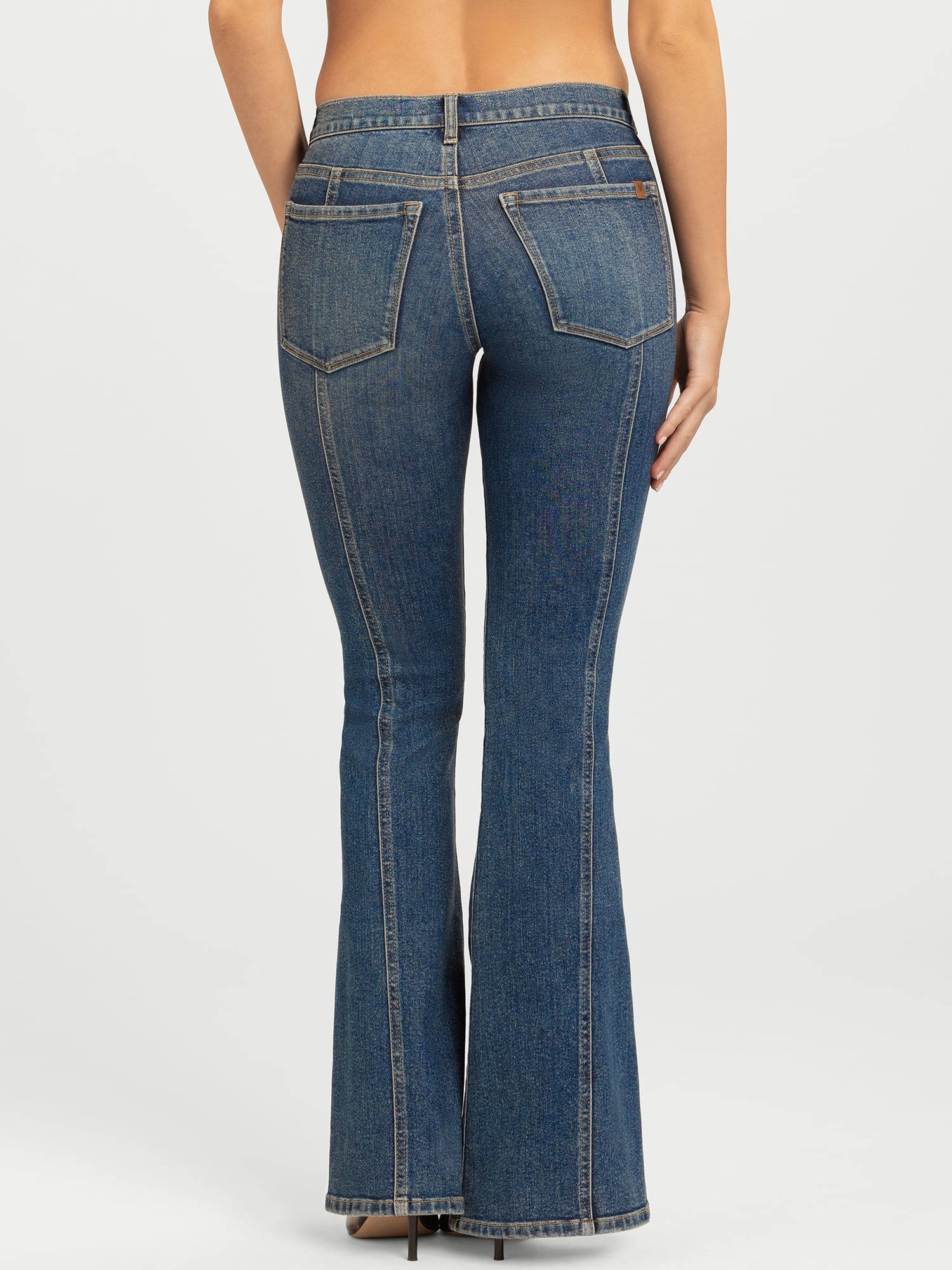 Jessica Simpson Women's and Women's Plus Daisy Fitted Flare Jeans, 30.5", 32.5", and 34.5" Inseams, Sizes 2-26W