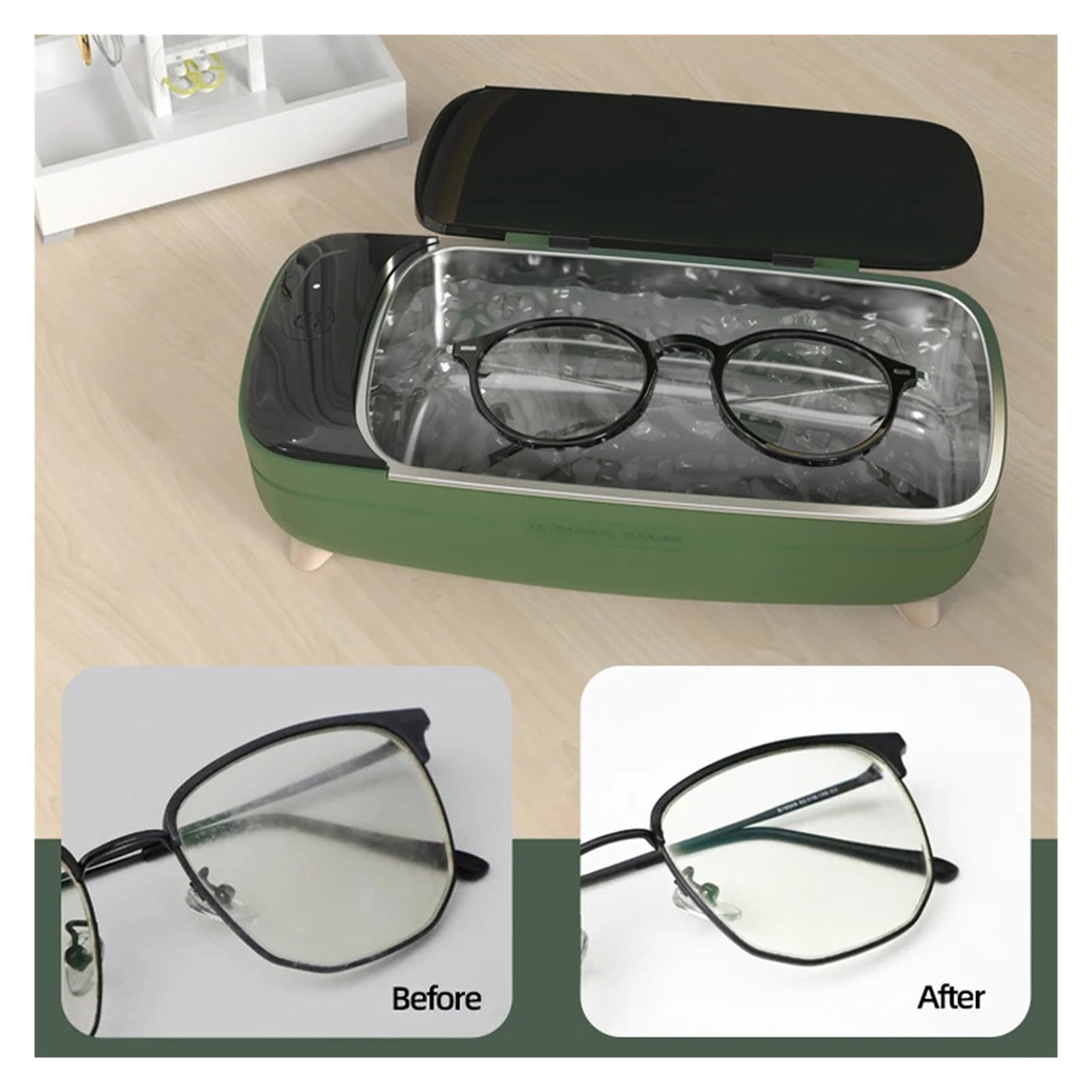 40kHz Ultrasonic Cleaner Portable Ultrasound Cleaning Machine for Jewelry Ultrasonic Clean Device