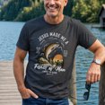 thumbnail image 4 of Jollimate Jesus Made Me A Fisher of Man Shirt, Christian Men Fishing Graphic Tee, Cool Retro Scripture Men's T-Shirt, 4 of 6
