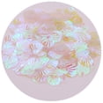 thumbnail image 1 of Seashell Sequins Multicolor Decorative Portable Oval Hologram Mermaid Paillette Sequins Daily Use, 1 of 12