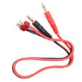 thumbnail image 1 of 4.0 Banana Silicone Cable, Banana Plug To T Head 4.0mm Banana Plug 16 AWG  For All Kinds Of RC Car Models For Airplane Models, 1 of 8