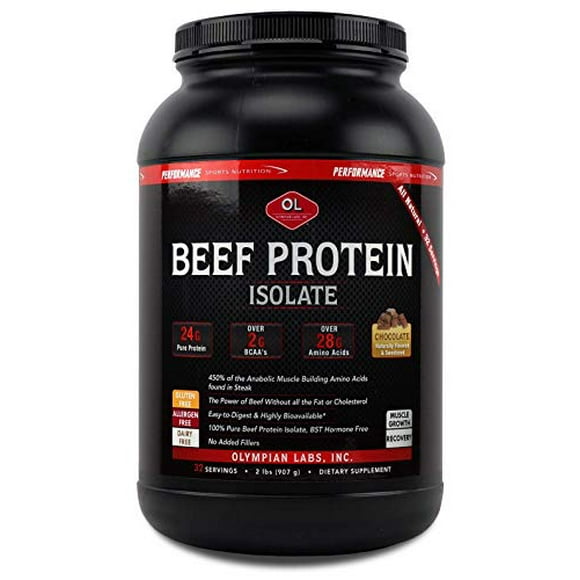 Olympian Labs PSN Beef Protein Powder, 2 Pound