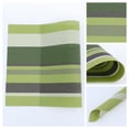 thumbnail image 2 of REGALWOVEN Morden Placemats Set of 6 Placemats for Dining Table Decor Indoor Outdoor Washable Kitchen Table Mat Wipe Clean Green 18*12in, 2 of 7