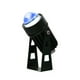 thumbnail image 2 of Foco LED de pared 250LM IP65, resistente al agua, resistente a la intemperie, iluminación de paisaje, fiesta, 180 grados, lámpara giratoria de un haz para barra de jardín, luz azul Inevent HA011797-05B, 2 of 7