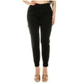 thumbnail image 2 of AGWOLF Womens Cargo Pants Tactical Skinny Button Bound Trousers Workout Hiking Pockets Joggers, 2 of 7