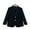 Black, variant on Unisex Kids Navy Blazer, School Uniform Style Button-Down Suit Jacket, Breathable Formal Outerwear for Boys & Girls, Ideal for School & Special Occasions, 2-12 Years Navy a 3-4 Years