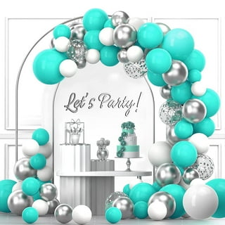 Turquoise blue baby shower decorations 2025