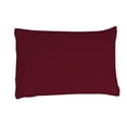 thumbnail image 4 of The Great American Store 600 TC 100% Cotton Solid Fitted Sheet(With 21" Extra Deep Pocket) - Twin (Burgundy), 4 of 5