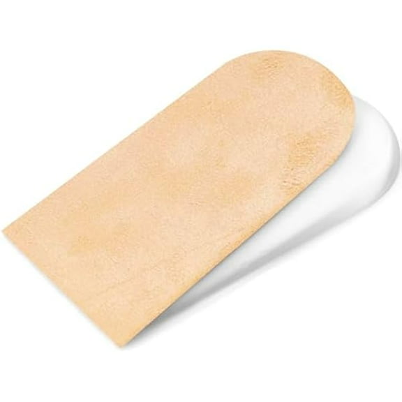 USBSO Adjustable Heel Lifts(2 Layers), 5mm to 10mm Height Increase Insoles for Leg Length Discrepancy - Small Shoe Lifts for Women, Shoe Inserts Comfort Half Foot Pads for Heel Pain - 1 Pair