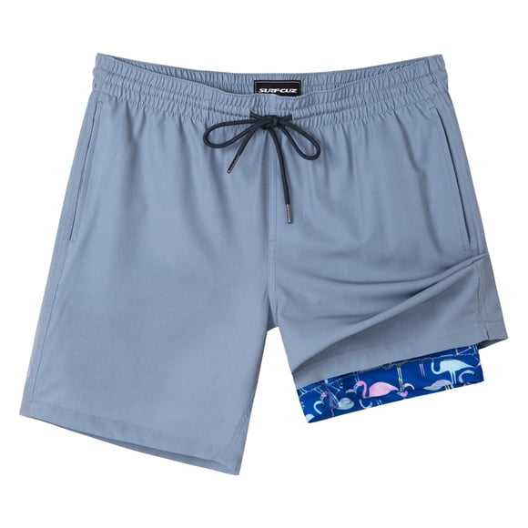 Bañador de Hombre SURF CUZ 7" con Compresión y Secado Rápido Talla XS