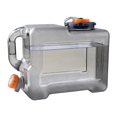 thumbnail image 2 of harper Contenant d'Eau de Camping Seau de Camping avec Robinet Robuste avec Poignée Réservoir d'Eau Portable pour Randonnée Urgence Véhicule Jardin 12 L, 2 of 10