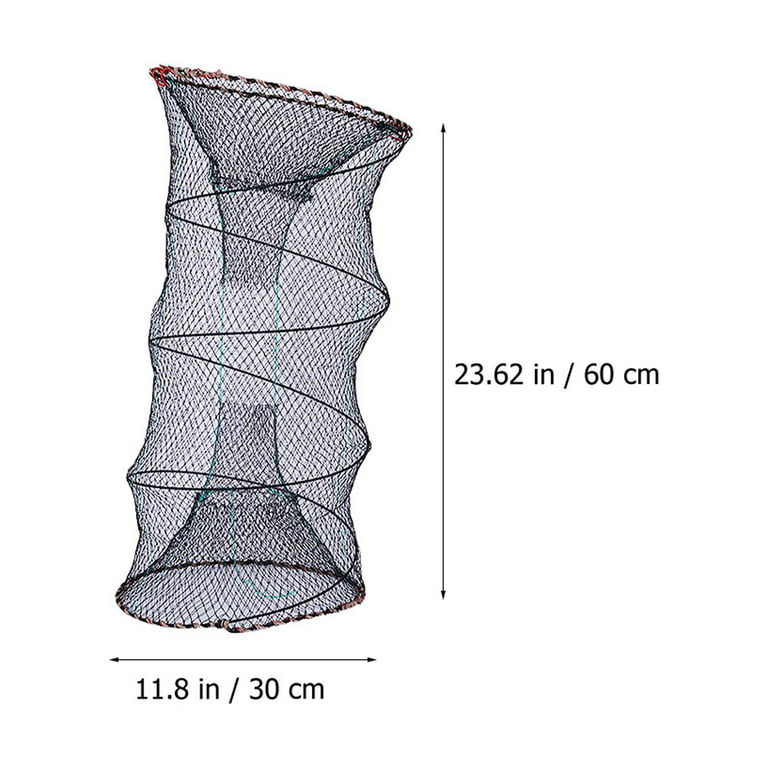 Fishing Bait Minnow Crawfish Lobster Shrimp Cast Net Fishing Nets for Fishing Accessories, Size: 60x30cm, Other