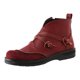 thumbnail image 1 of NECHOLOGY Botas Mujer Adulto Femenino Zapatos Botines de mujer Moda mujer otoño suela gruesa tacones cuadrados cremallera botines cortos zapatos de punta redonda (Red, 9), 1 of 5