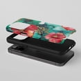 thumbnail image 2 of Floral Design for All iPhone Series Tough Phone Case Watercolor, 2 of 7