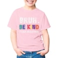 thumbnail image 3 of Gzbliryd Boys Graphic T Shirts Graphic Crewneck Casual Printed Tee Cute Casual Tops for Boys Summer Tops Summer Clothes for Teens (Light Pink,5-6 Years), 3 of 3