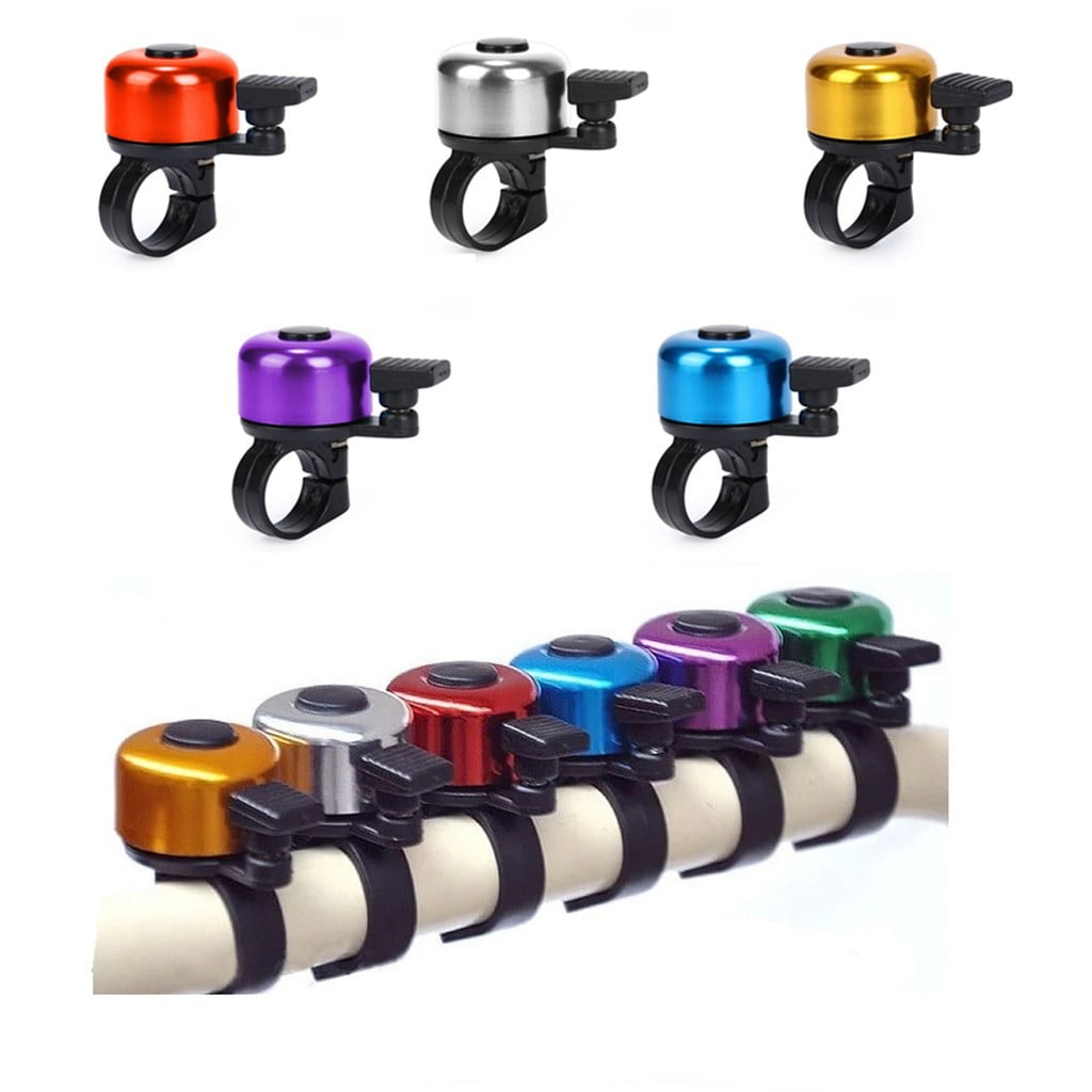 For Safety Cycling Bicycle Handlebar Metal Ring Black Bike Bell Horn Sound Alarm 