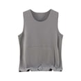 thumbnail image 1 of Lovzfmll Men's Seamless Thermal Undershirt with Back Protection, Thickened German Velvet Round Neck Sleeveless Tank for Cold Weather, 1 of 4