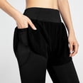 thumbnail image 5 of Workout Pants Compression Leggings for Women High Waist Workout Leggings with Pockets for Seamless Yoga Running Athletic Pants Two Layer Design Comfort Stretch Fabric, 5 of 5