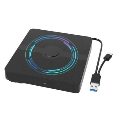 USB 3.0 External Blu-Ray Drive Portable 3D BD-Combo Optical Drives CD DVD Player Burner Reader ,Portable and Lightweight