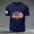 thumbnail image 4 of Leey-World Usa 250th Anniversary Shirts 4th of July Shirts for Men Patriotic American Flag Tshirts 250th Anniversary Independence Day Tees Tops(Dark Blue,2XL), 4 of 5