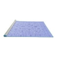 thumbnail image 2 of Ahgly Company Machine Washable Indoor Rectangle Oriental Blue Traditional Area Rugs, 5' x 8', 2 of 4