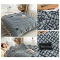 thumbnail image 4 of Bdday Baby Blankets for Girls Soft and Skin-Friendly Blankets Milk Fleece Blankets Thicken Warm Siesta Coral Fleece Blankets Super Soft Blanket, 4 of 5