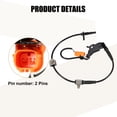 thumbnail image 3 of Unique Bargains 1pcs No.57450SCVA01 Car ABS Wheel Speed Sensor Front Right for Honda Element 2003-2011, 3 of 7