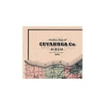 thumbnail image 3 of Historic County Map - Cuyahoga County Ohio Outline - 1876 - 26.25 x 23 - Vintage Wall Art, 3 of 5