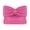 Rose Red, variant on Straw Bow Purse Women Clutch Bag Bohemian Crescent Clutch Foldable Bow Handle Zipper Closure Straw Braided Handbag