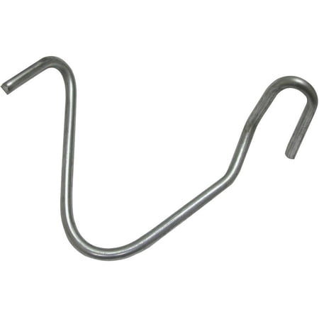 Zareba Galvanized Silver Steel T-Post Clip, 9.1 in. H X 9 in. W X 1 in. L, 25 pk