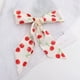 thumbnail image 3 of Fashion Hair Ribbon Summer Print Floral Slik Scarf Long Bow Bandana Korean Ponytail Holder Women Girls Head Hair Accessories, 3 of 4