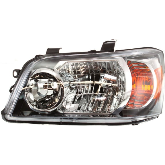Headlight Compatible With 2004-2006 Toyota Highlander Left Driver Halogen