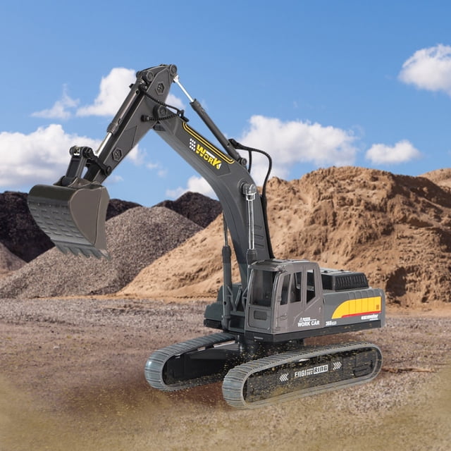 Excavator Model Toy Highly Detailed Construction Vehicle For Collectors And Kids Who Engineering Play