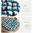 thumbnail image 3 of Warm Student Office Canteen 10styles Non-slip Dining Chair Cushion Student Seat Cushion 40*40cm Round Cushion C, 3 of 7
