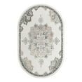 thumbnail image 3 of Unique Loom Parker Collection Area Rug - Kokulu (5' x 8' Oval Ivory/Beige), 3 of 7