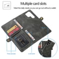 thumbnail image 3 of Samsung S23 S22 S21 S20 S10 S9 S8 Plus Ultra Fe Note20 Note10 Note9 Note8 Plus Ultra Case, Card Slot Holder Cash Pocket PU Leather Sleeve Magnetic Clo Cheap and fine, 3 of 5
