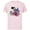 Soft Pink, variant on Disney Lilo & Stitch Wild Ride - Short Sleeve Cotton T-Shirt for Adults - Customized-Royal Heather
