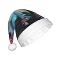 thumbnail image 2 of Salouo Fantasy Mushrooms for Adult Christmas Hat Xmas Holiday Hat Santa Hat for Women & Men Festive Headwear Accessories Fit for Christmas/ New Year/Holiday/Party,1PC, 2 of 6