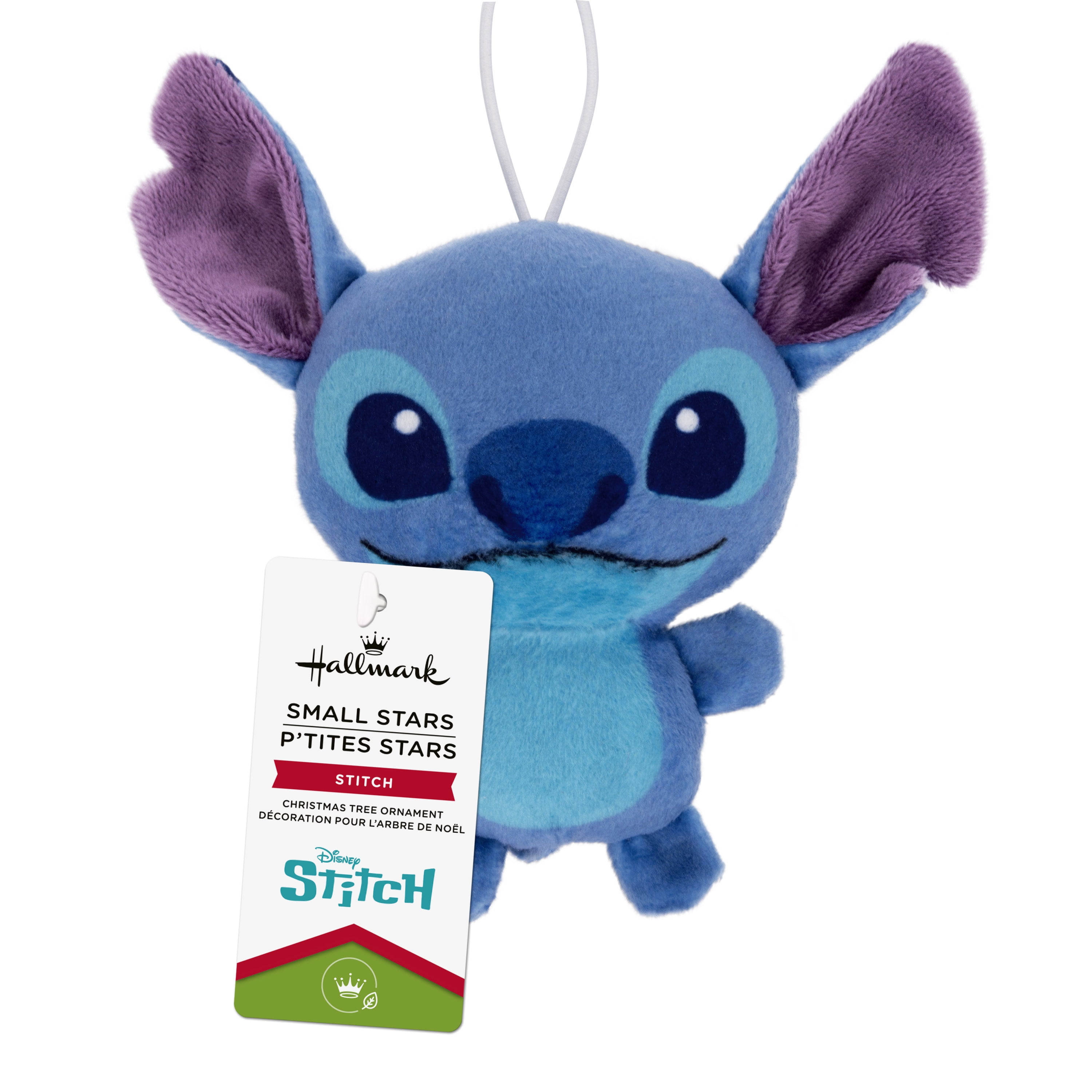 Hallmark Christmas Ornament (Disney Stitch, Plush Fabric), 1 Count