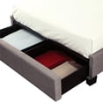 thumbnail image 5 of Modus Geneva Tufted Queen Platform Storage Bed in Dolphin, 5 of 8